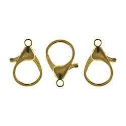 AussieSuperStore Jewellery Making Supplies Gold Lobster Clasp Giant (in 2 colors) Lobster Clasp Giant (in 2 colors) | Jewellery Making Accessories 9331468051695 VJY370